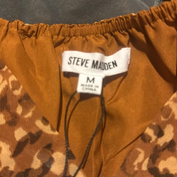 NWT Steven Madden Shannon Top in Mocha Bisque size medium - Picture 6 of 13